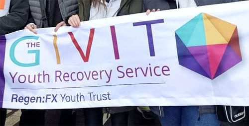 The GIVIT Youth Recovery Service banner